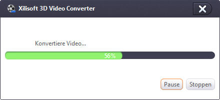 Xilisoft 3D Video Converter, 3D Typ verändern