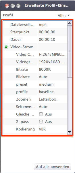 HD Videos konvertieren unter Mac OS