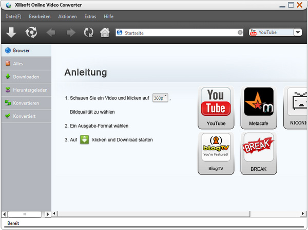 Online Video Umwandeln Anleitung